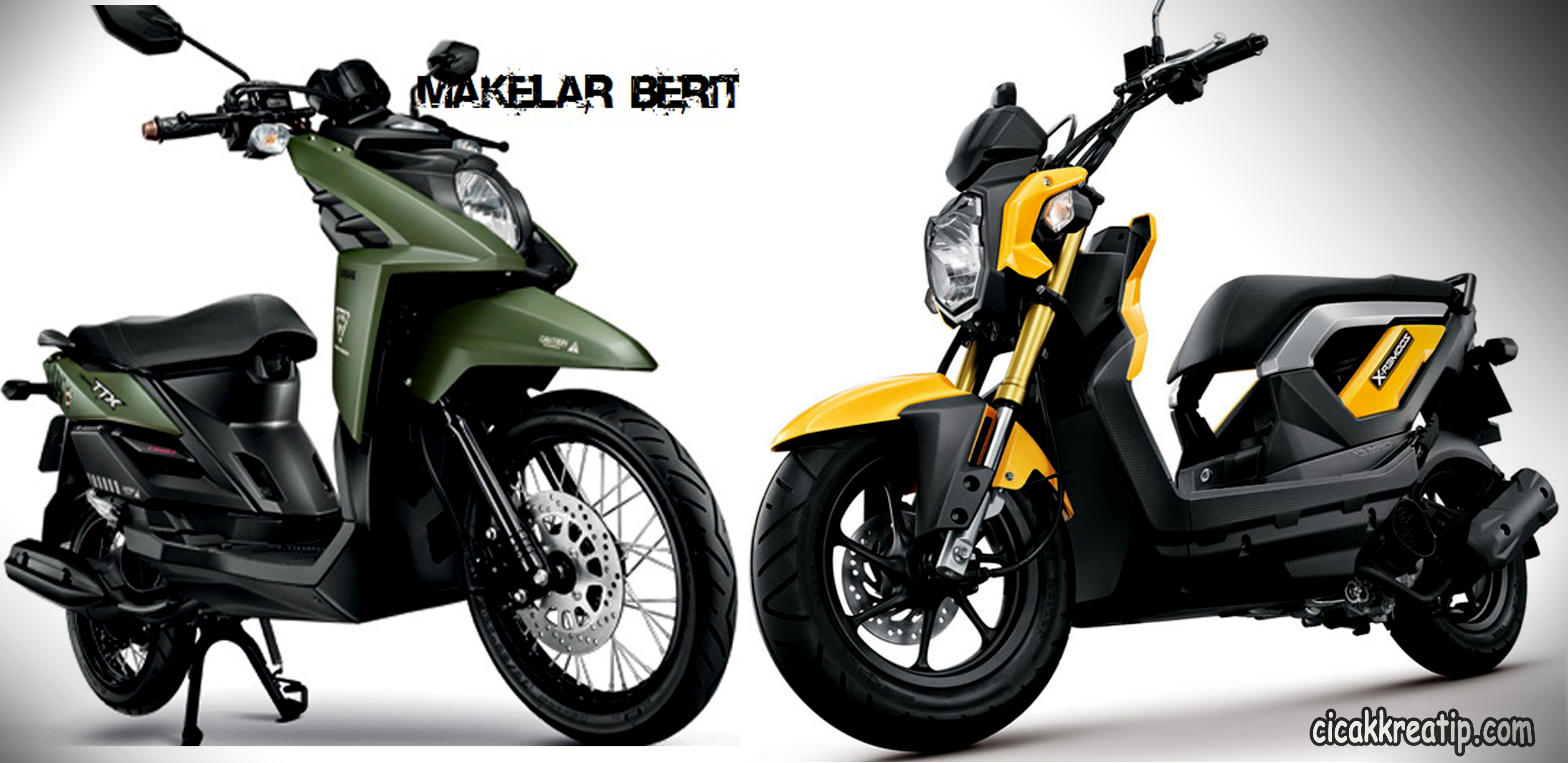 Honda Zoomer-X dikomparasikan dengan Yamaha X-Ride…apa pendapat anda ...