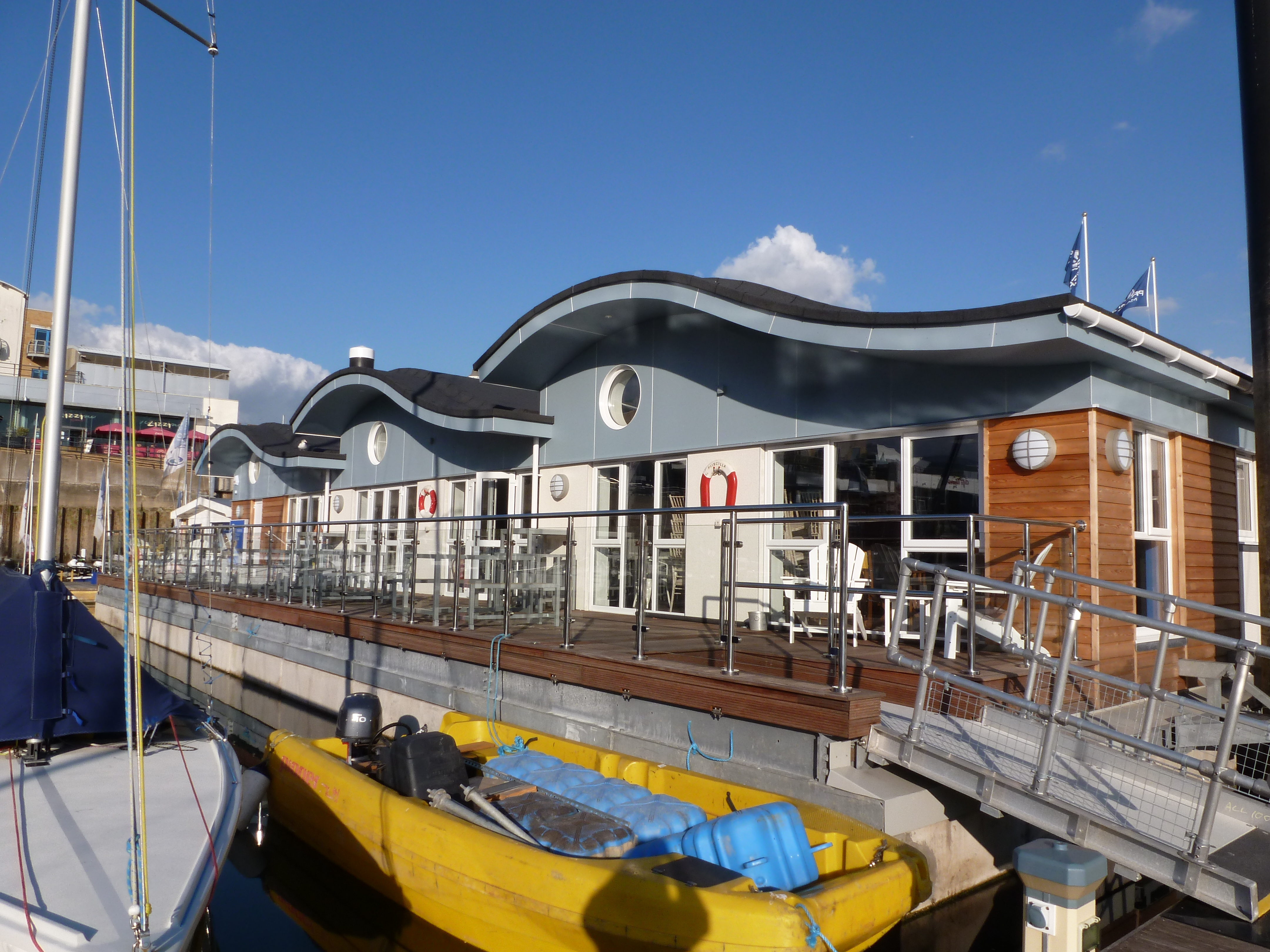 Brighton Marina Yacht Club wins LABC award | Studio Four Architects