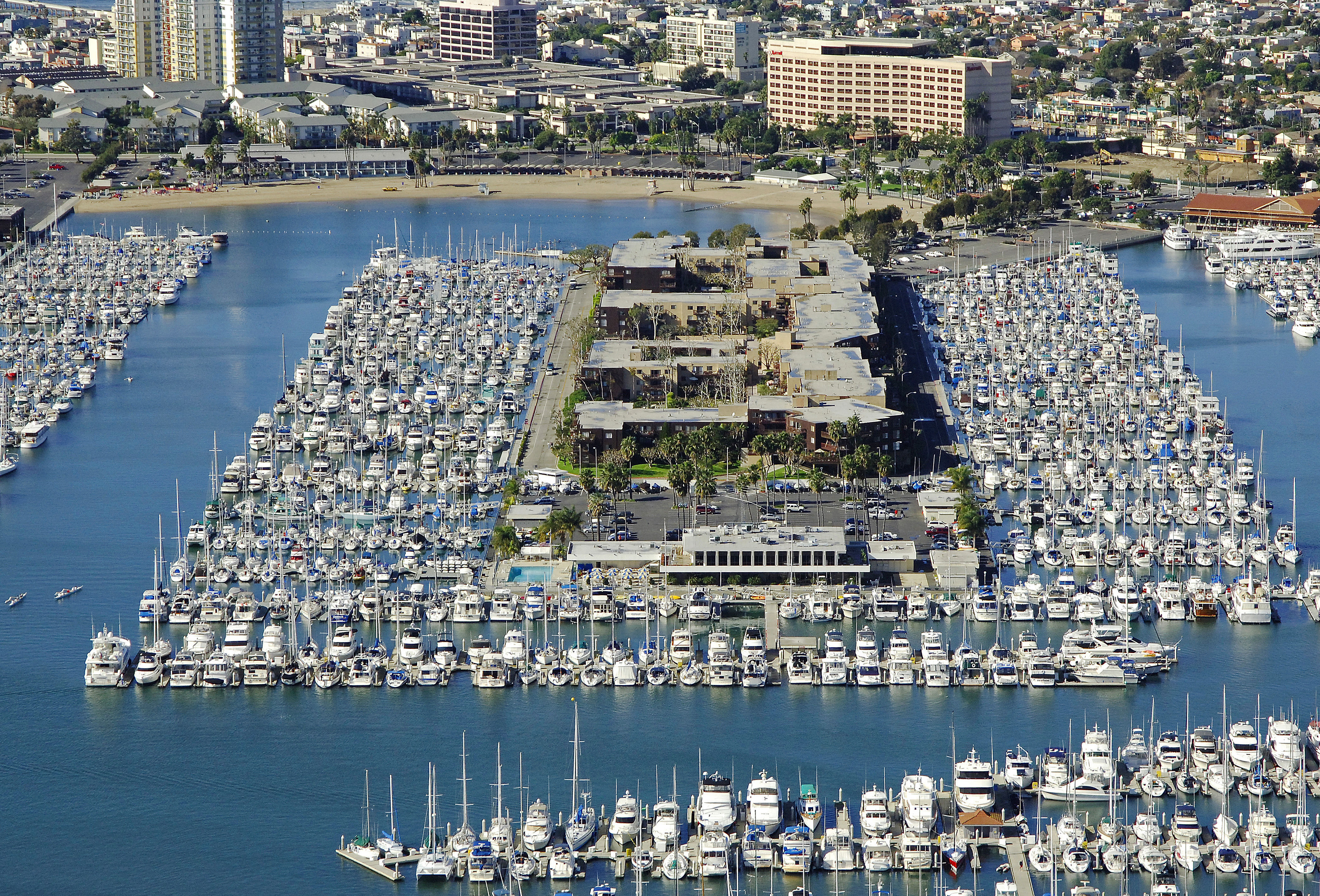 Del Rey Yacht Club in Marina Del Rey, CA, United States - Marina ...