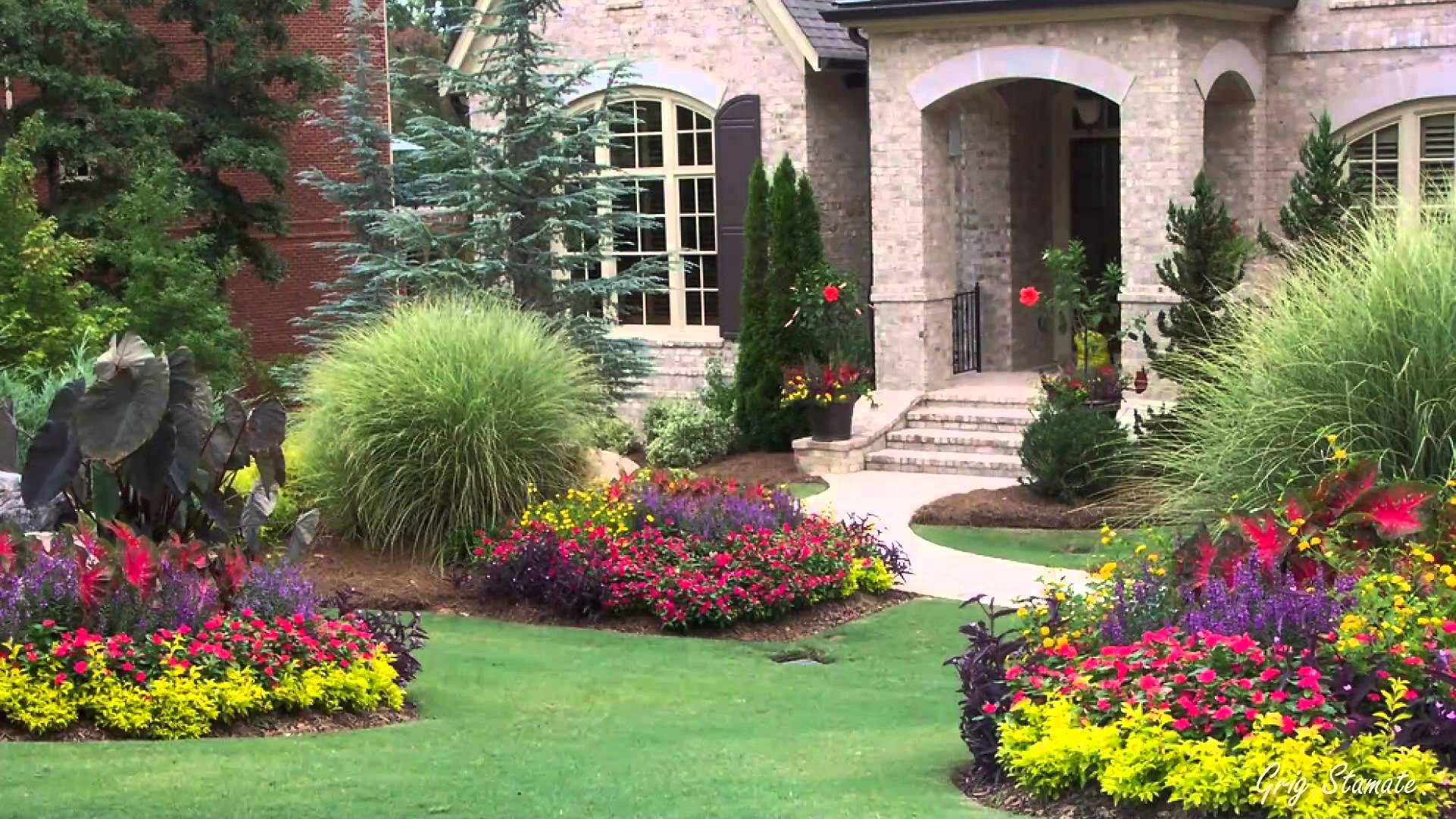 Front Yard Flowers Improve Your Home's Curb Appeal - YouTube