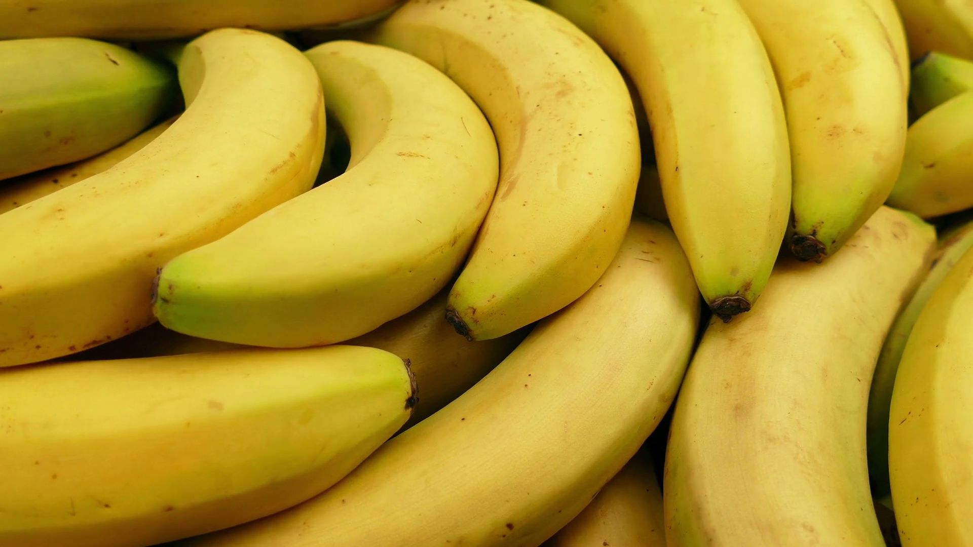 Passing Ripe Yellow Bananas Stock Video Footage - Videoblocks