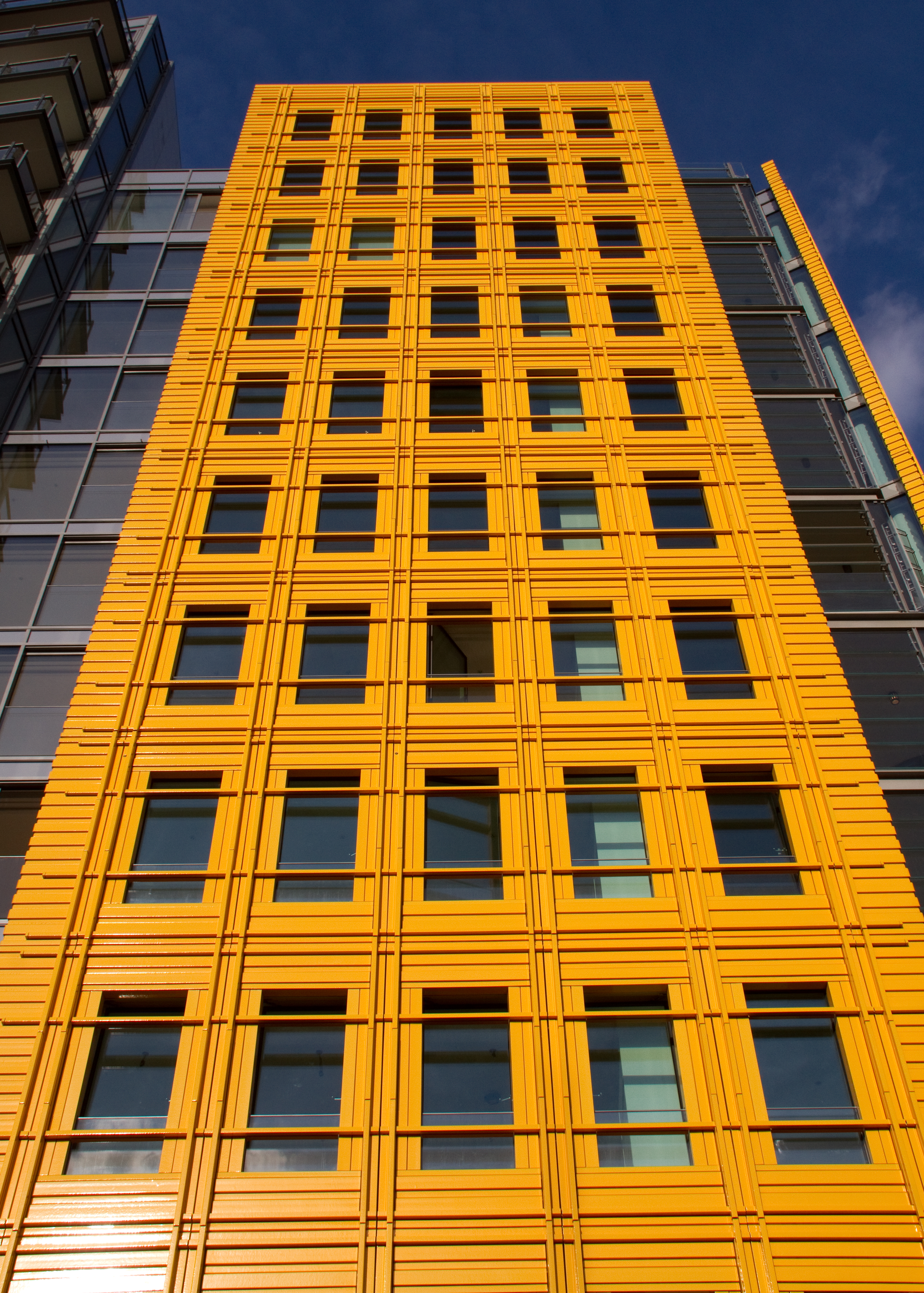Yellow building photo