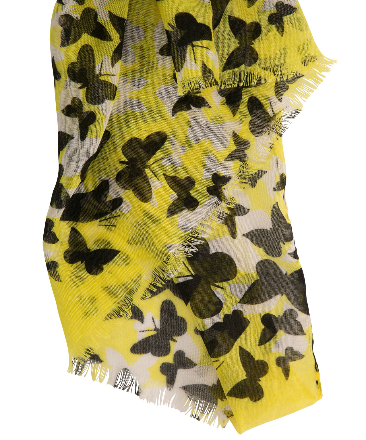 Yellow Butterfly Scarf | Rickis