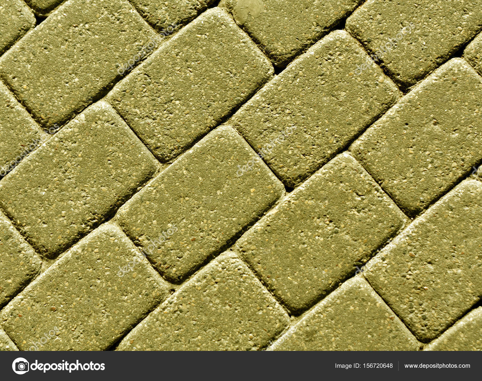 Yellow color cobblestone pavement surface. — Stock Photo ...
