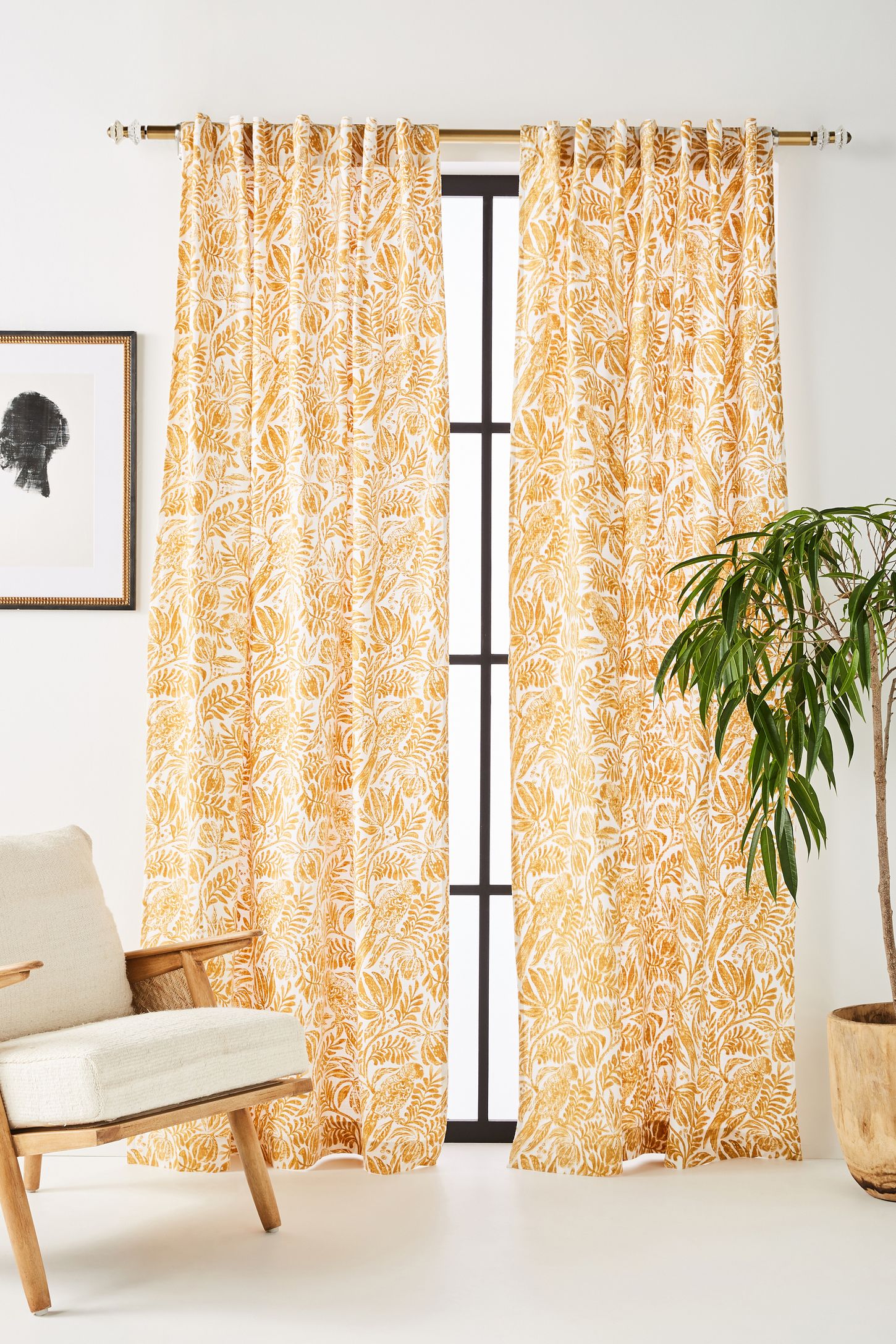 Yellow - Curtains | Drapes | Window Treatments | Anthropologie
