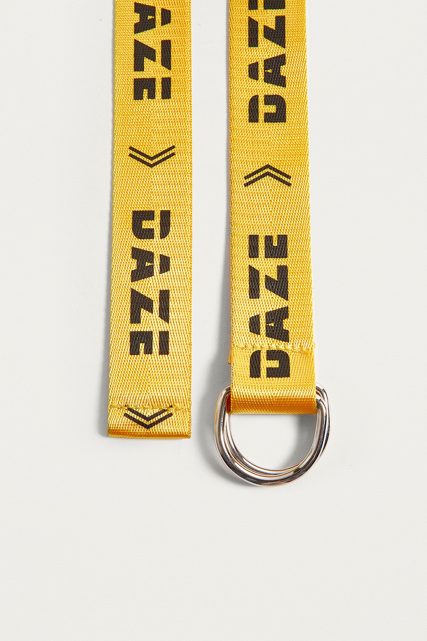UO Daze Yellow D-Ring Belt | Urban Outfitters