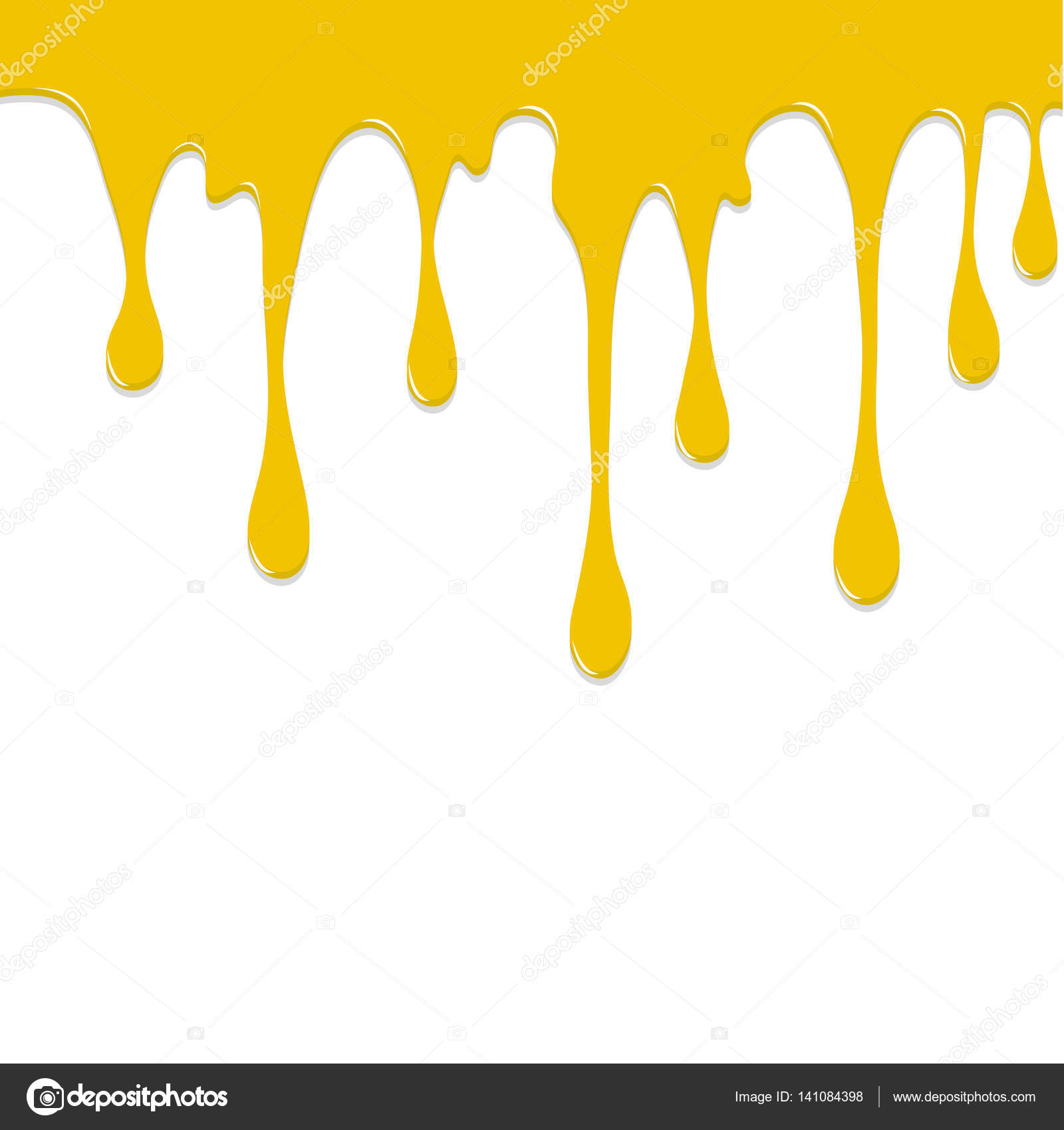 Paint Yellow colorful dripping splatter , Color splash or Dropi ...