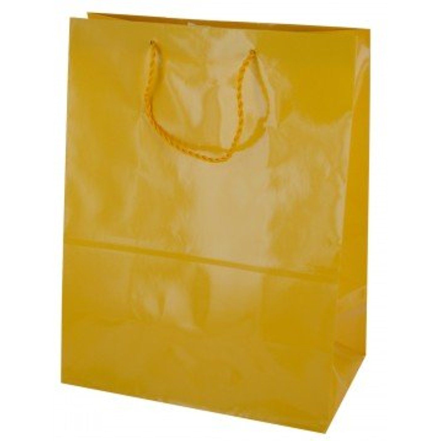 Large Solid Yellow Gift Bag - Pack of 144 >>> Read more reviews of ...