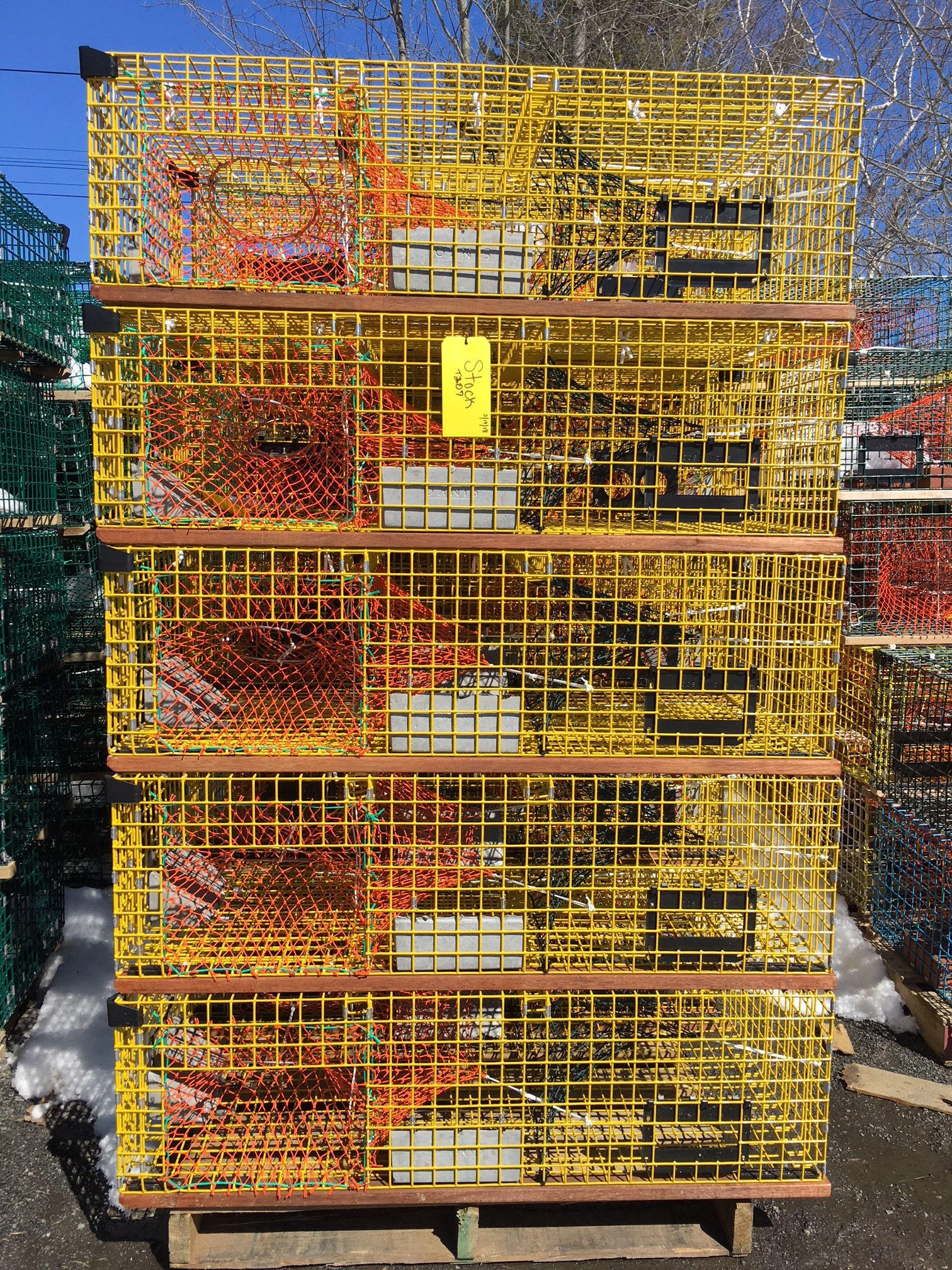 New and Used Lobster Traps, Shrimp Traps, Crab Pots | Brooks Trap Mill