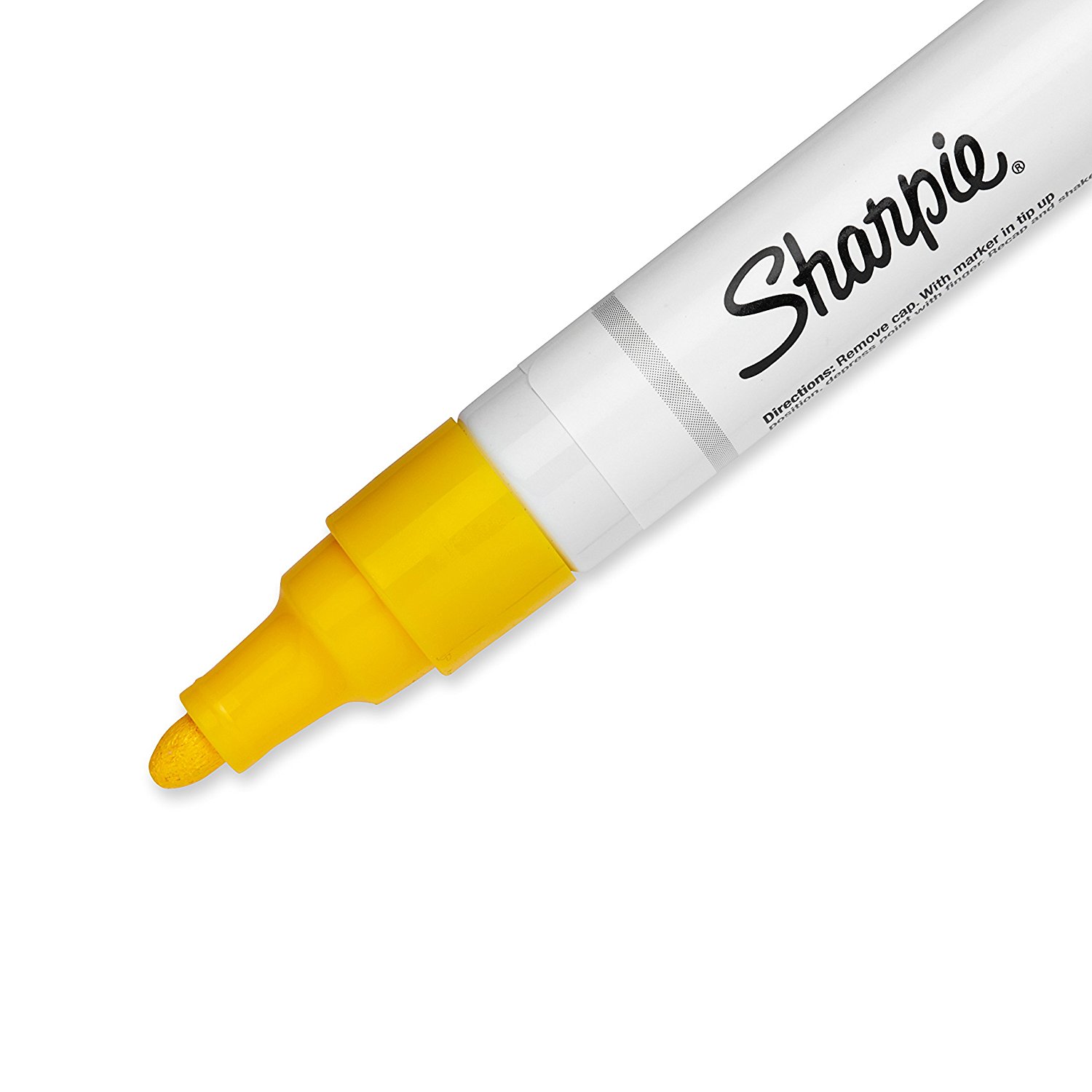Sharpie Paint Marker, Oil Base, Medium Point, Yellow: Amazon.co.uk ...
