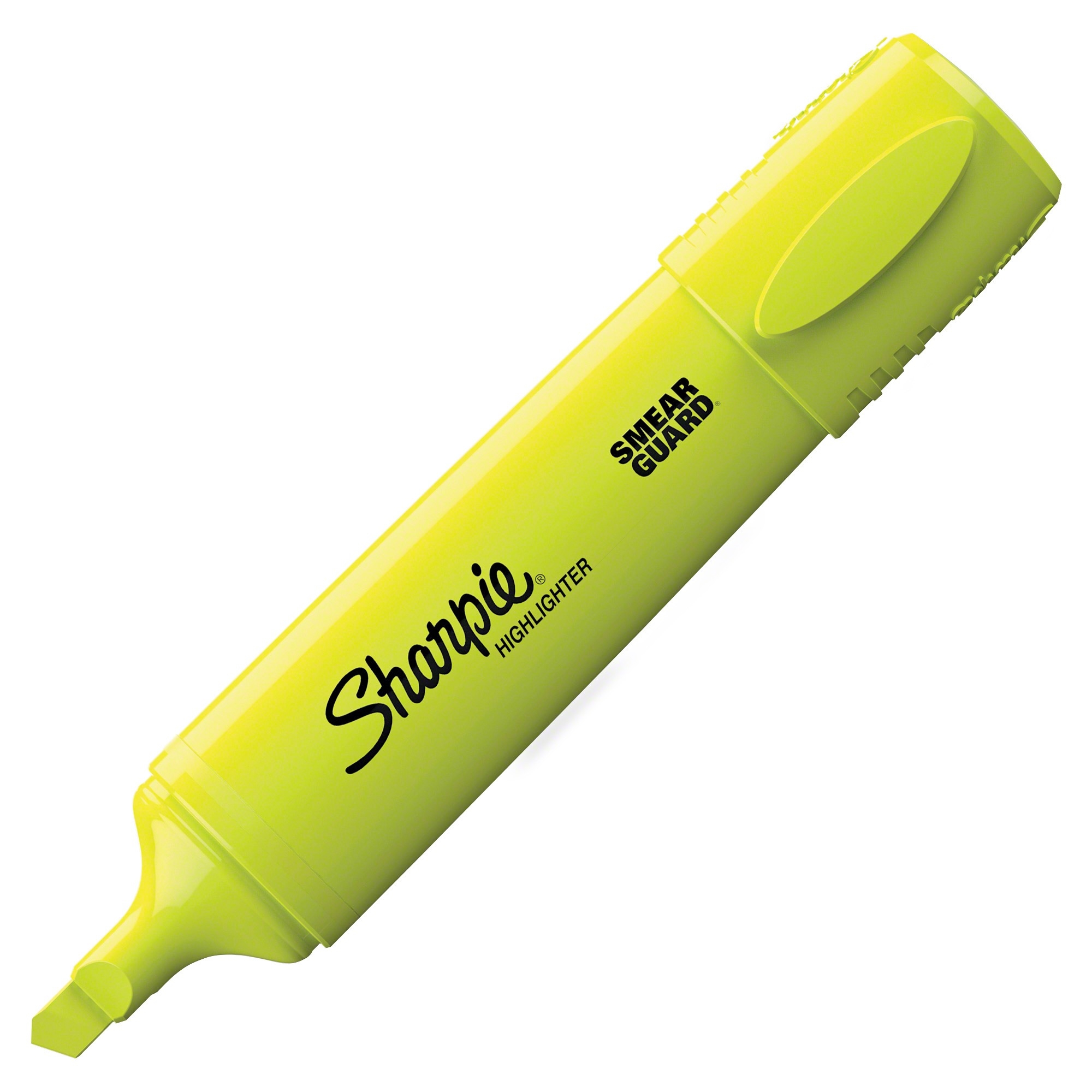 Sharpie Smear Guard Blade Highlighter - Chisel Marker Point Style ...