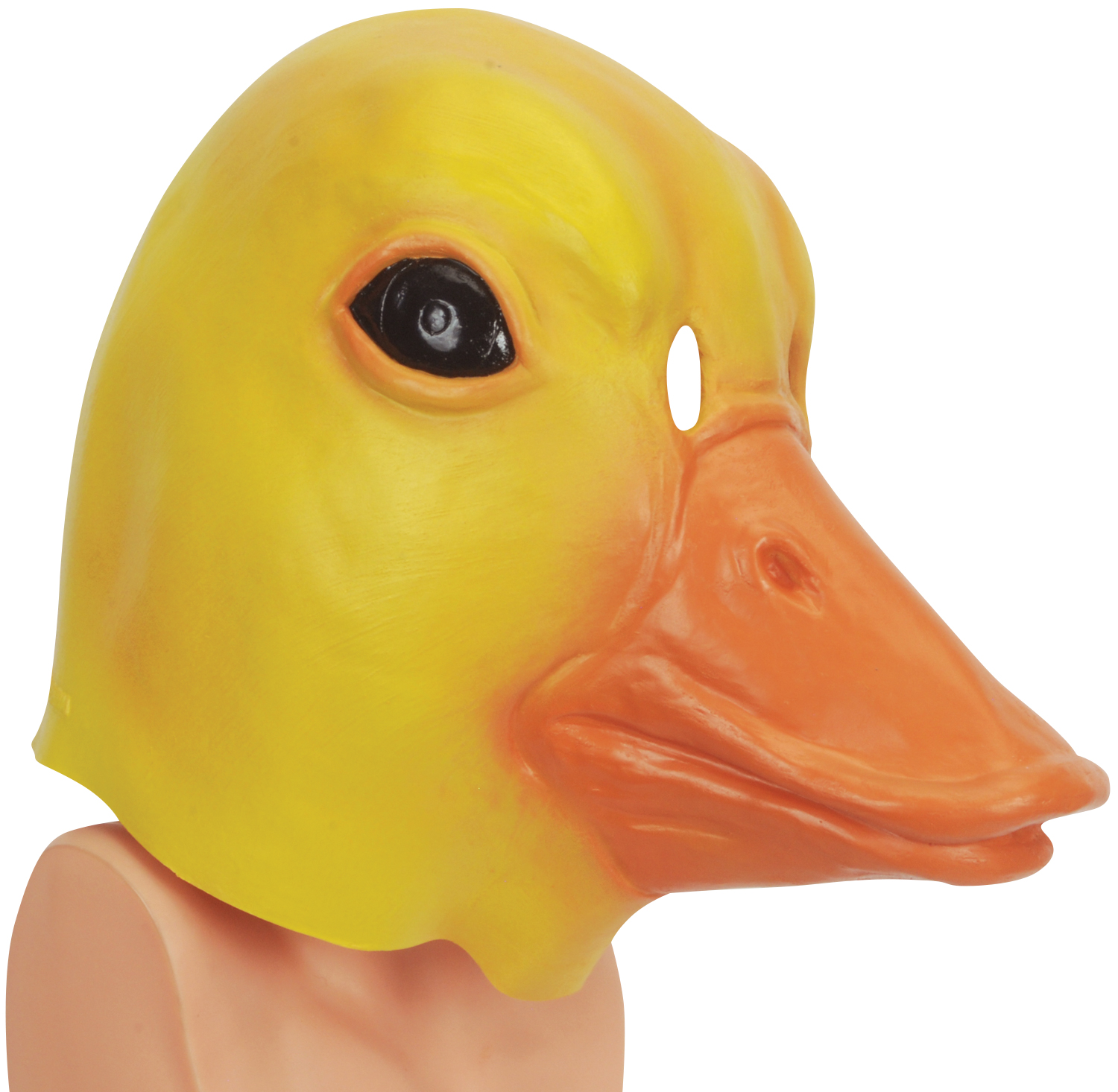 Star Power Hilarious Latex Duck Full Head Mask, Yellow Orange, One ...