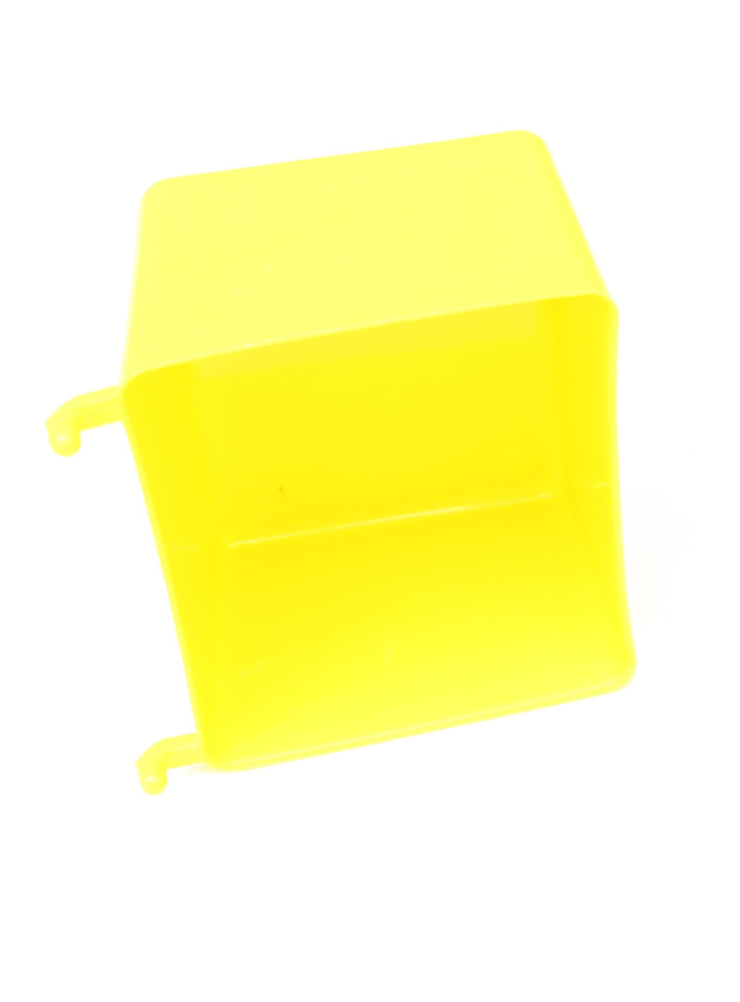 PEG BOARD Yellow Plastic Part Bins Hooks to Peg Tool Board ...
