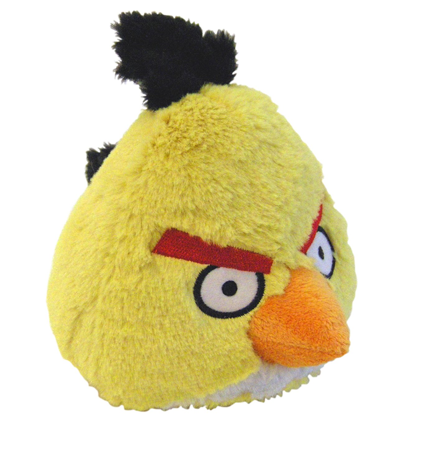 Amazon.com: Angry Birds Plush 5-Inch Yellow Bird with Sound: Toys ...