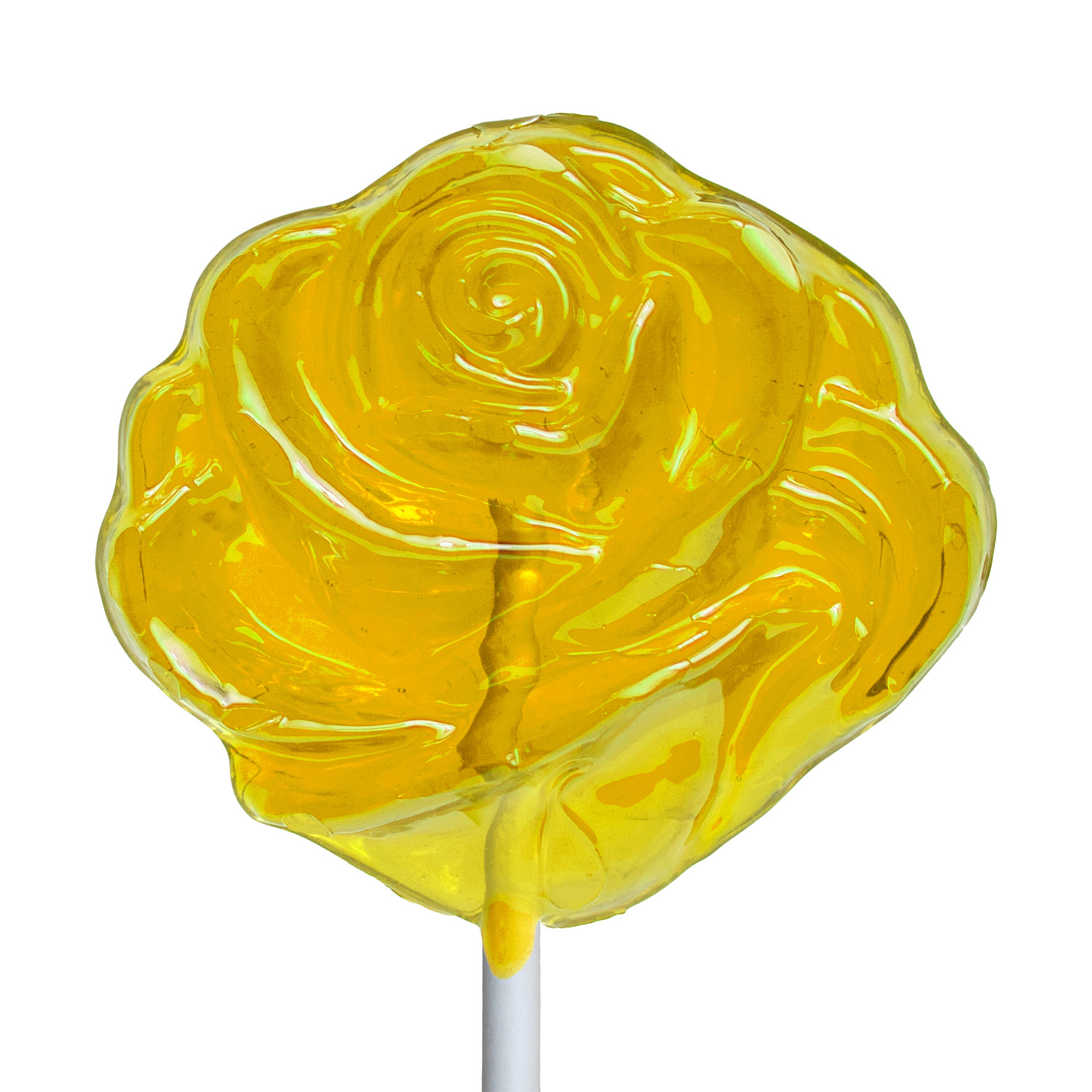 Friendship Yellow Rose Lollipops by Melville Candy