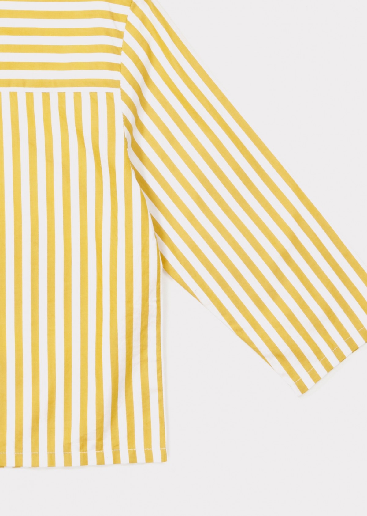 Inari Blouse, Yellow Stripe