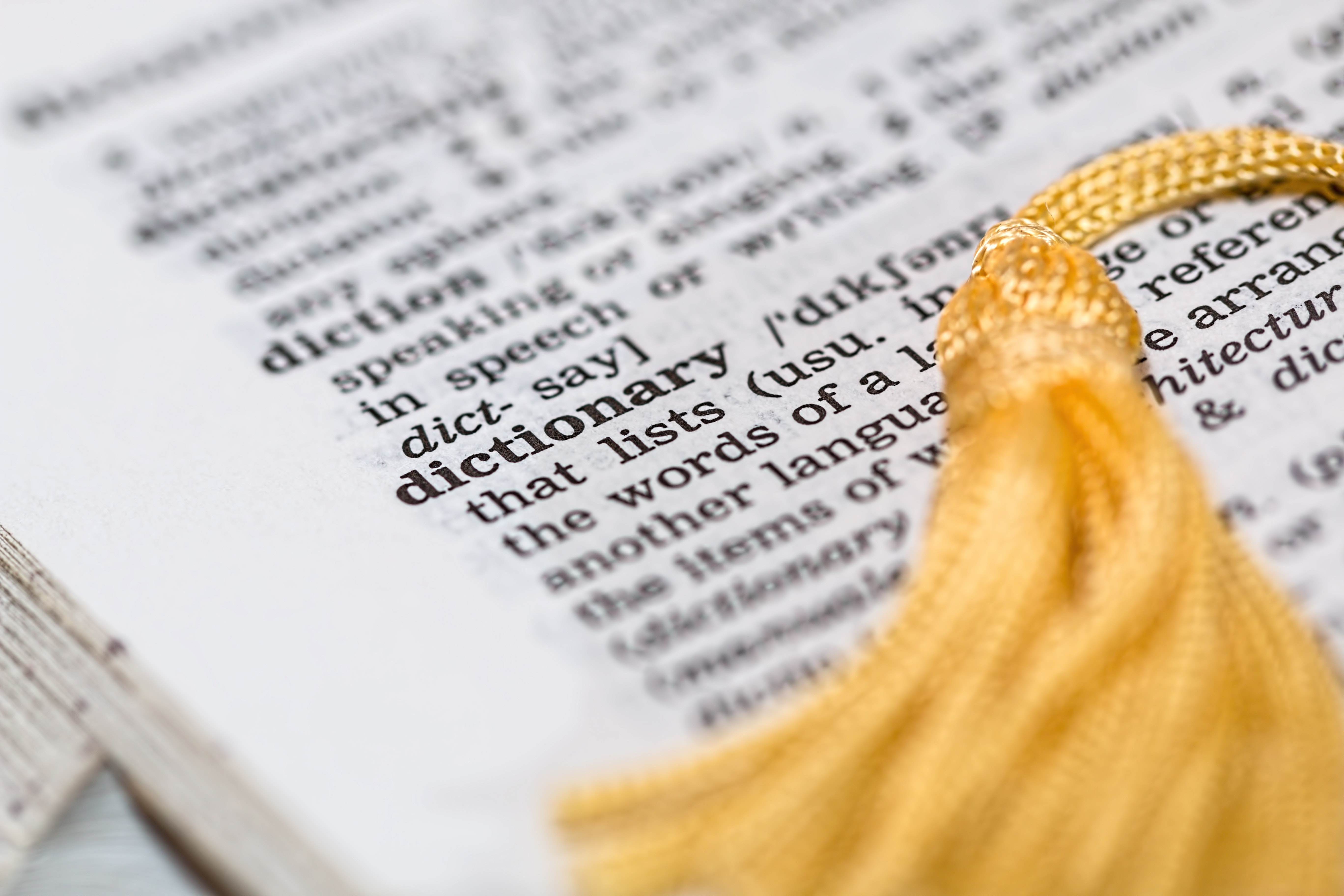 Yellow Tassel, Book, Page, Understanding, Text, HQ Photo
