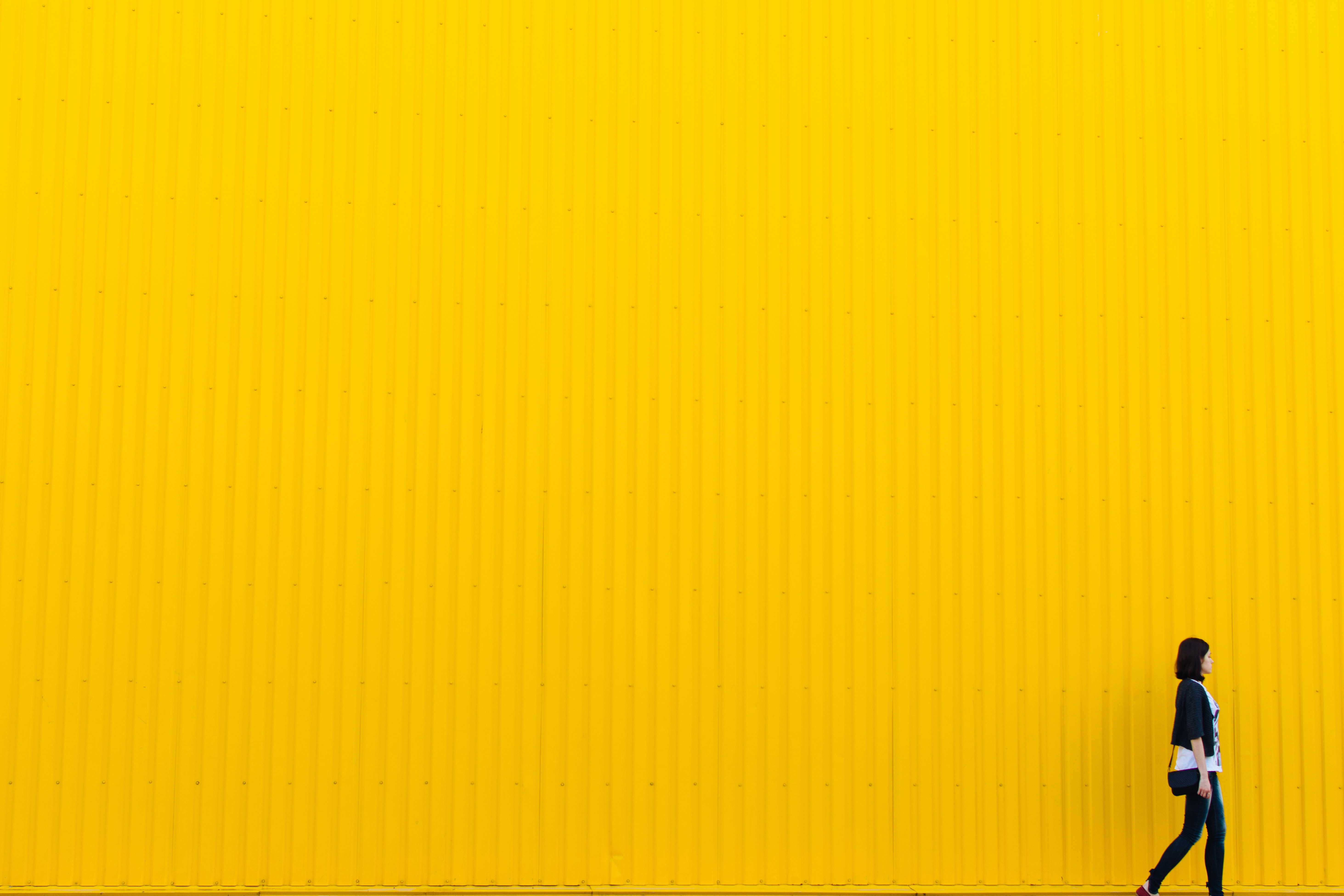 Yellow wall - Photo #986 -