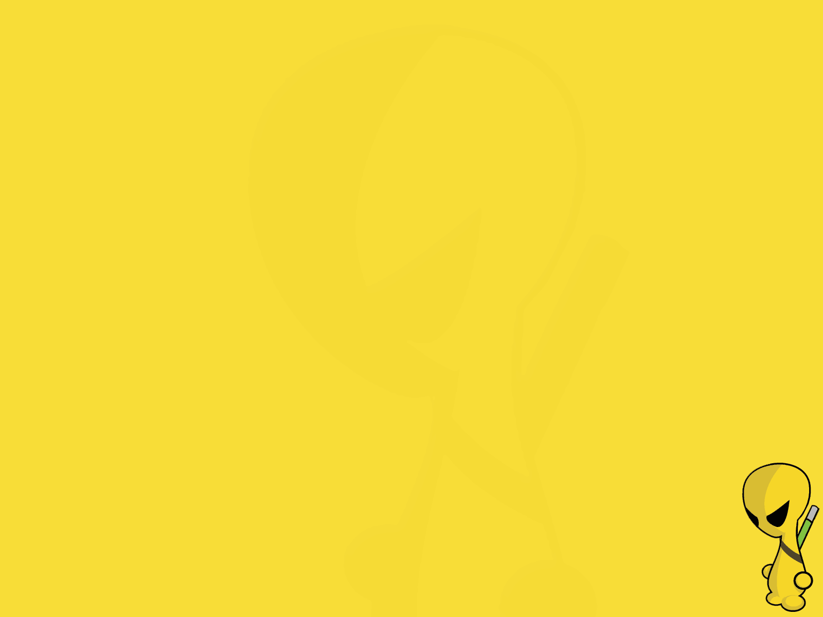Jark yellow wall. TBC by opticnerve on DeviantArt