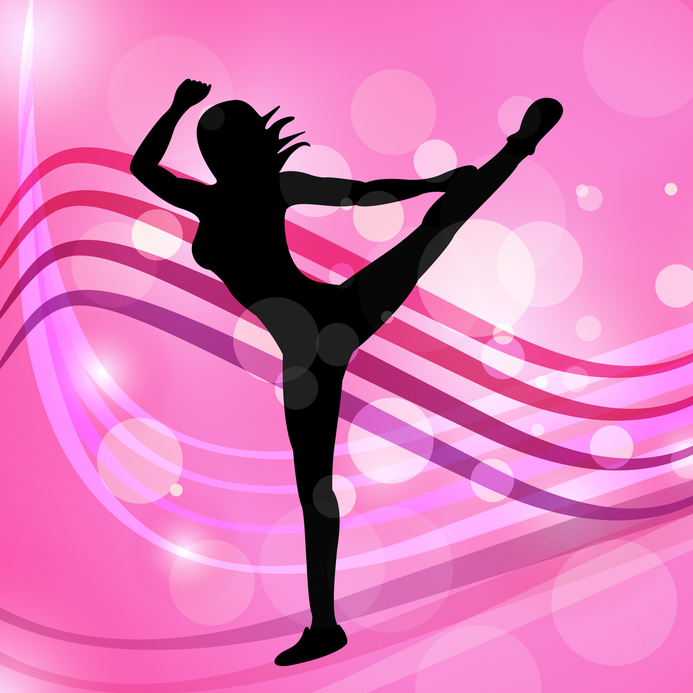 Yoga Dancing Represents Meditated Disco And Posing, Balance, Relaxation, Pose, Poses, HQ Photo
