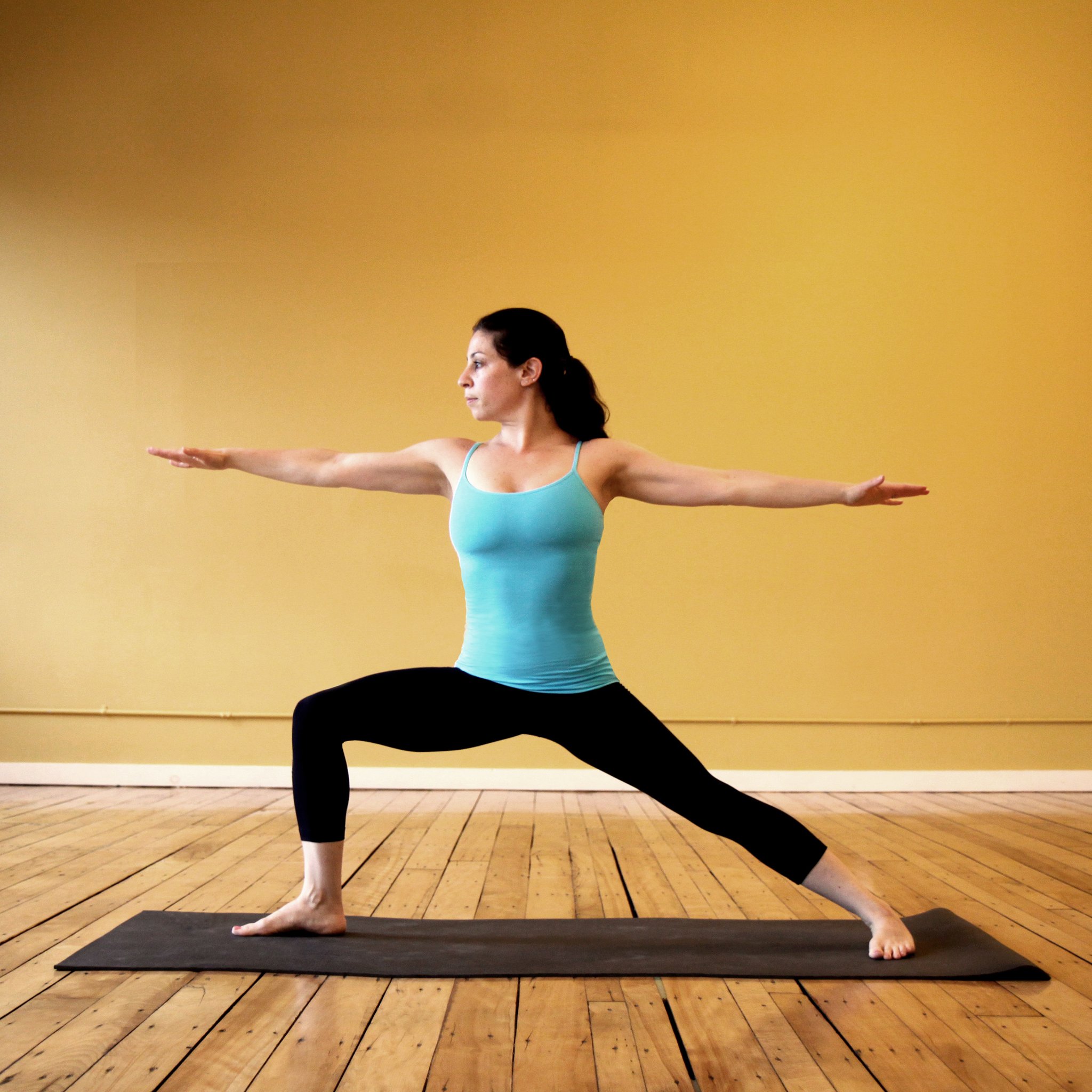 Strike a Yoga Pose: Warrior 2 | POPSUGAR Fitness