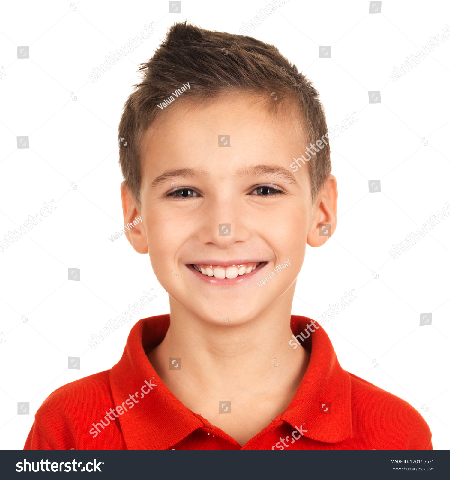 Royalty-free Photo of adorable young happy boy… #120165631 Stock ...