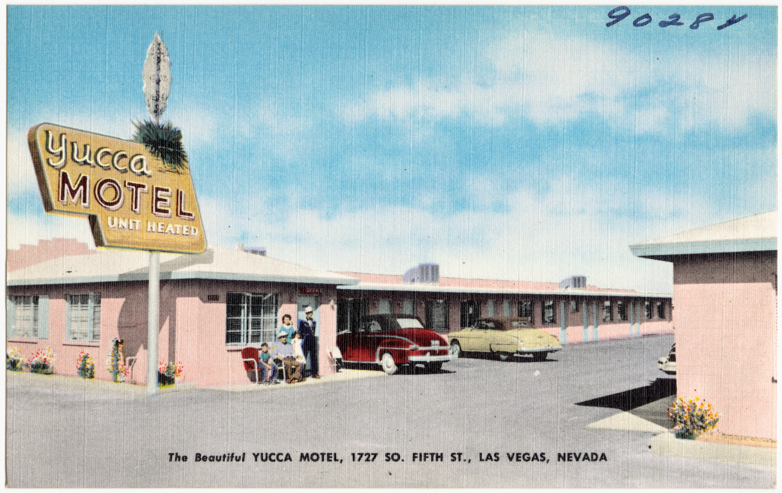 File:The beautiful Yucca Motel, 1727 So. Fifth St., Las Vegas ...