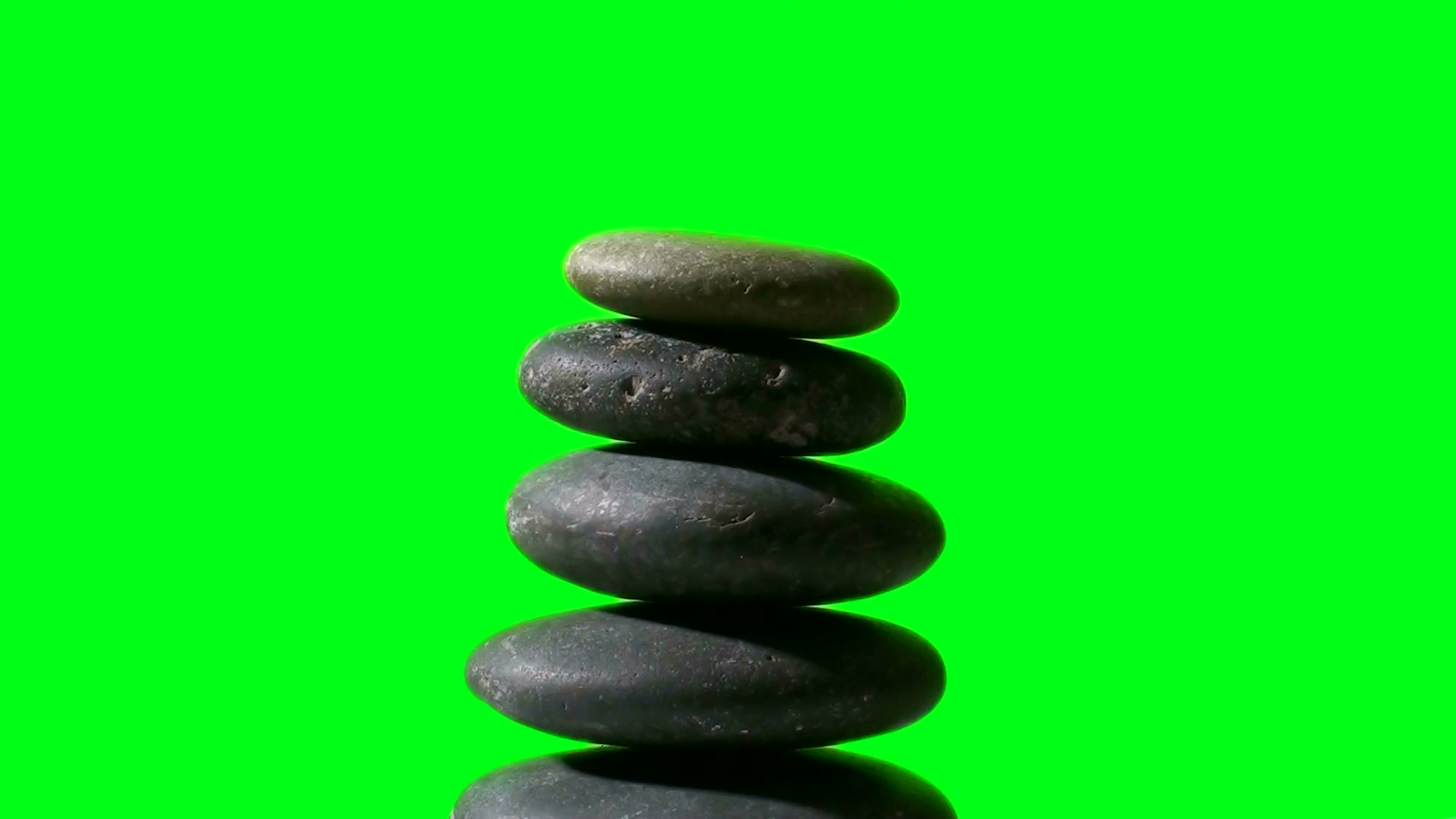 Zen rocks atop motion green screen V1 - HD Stock Video Footage ...