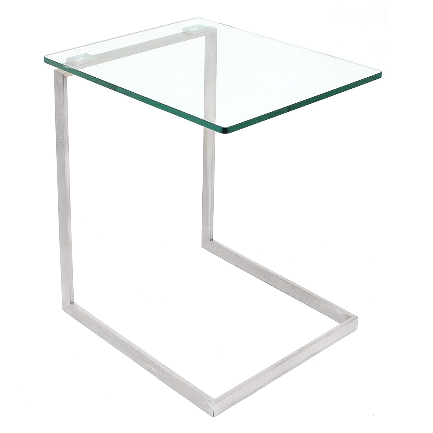 Amazon.com: LumiSource Zenn Glass End Table: Kitchen & Dining