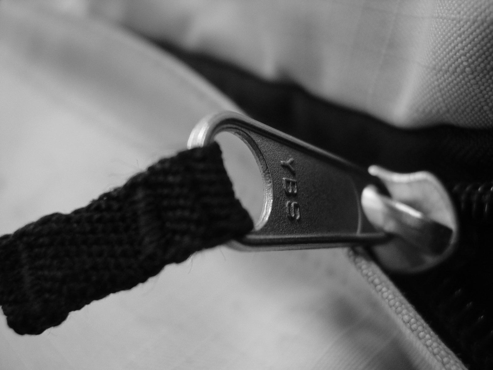 Zipper, Blackandwhite, Closeup, Clothes, HQ Photo