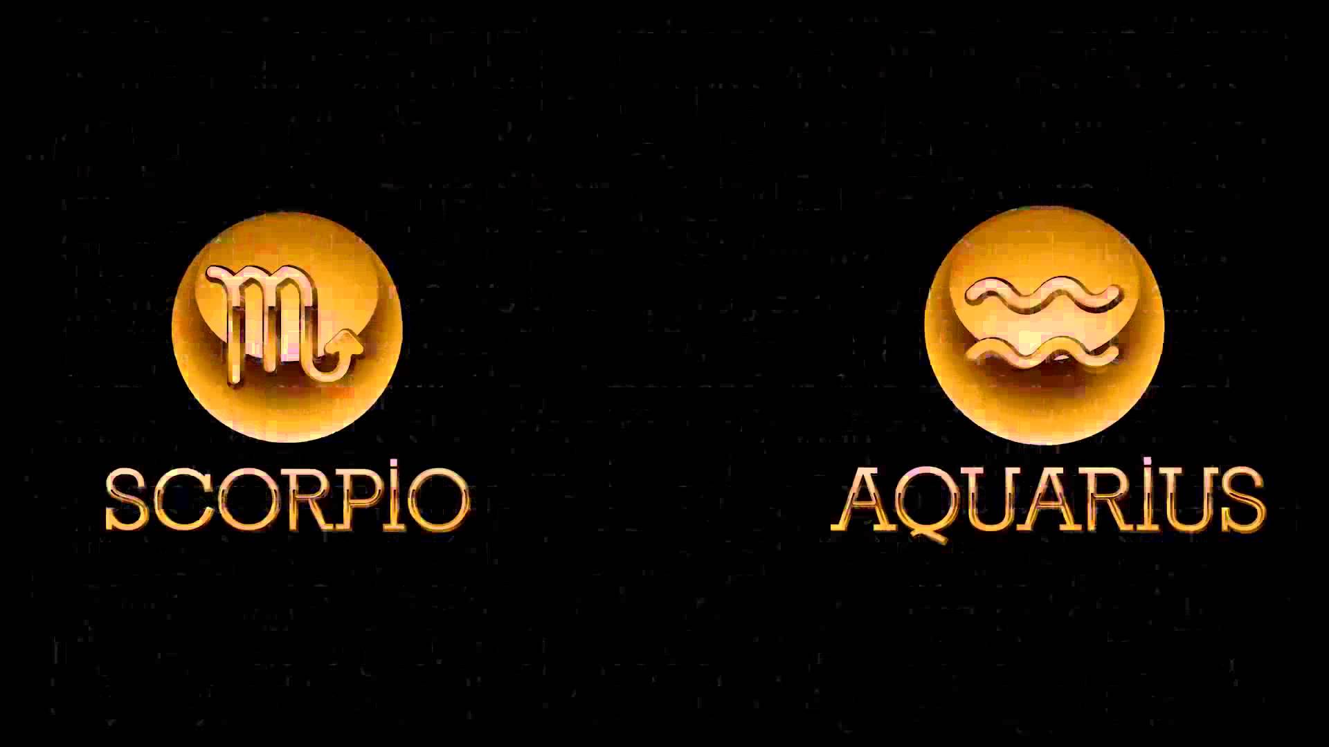 Zodiac Sign Says About Scorpio and Aquarius compatibility - YouTube