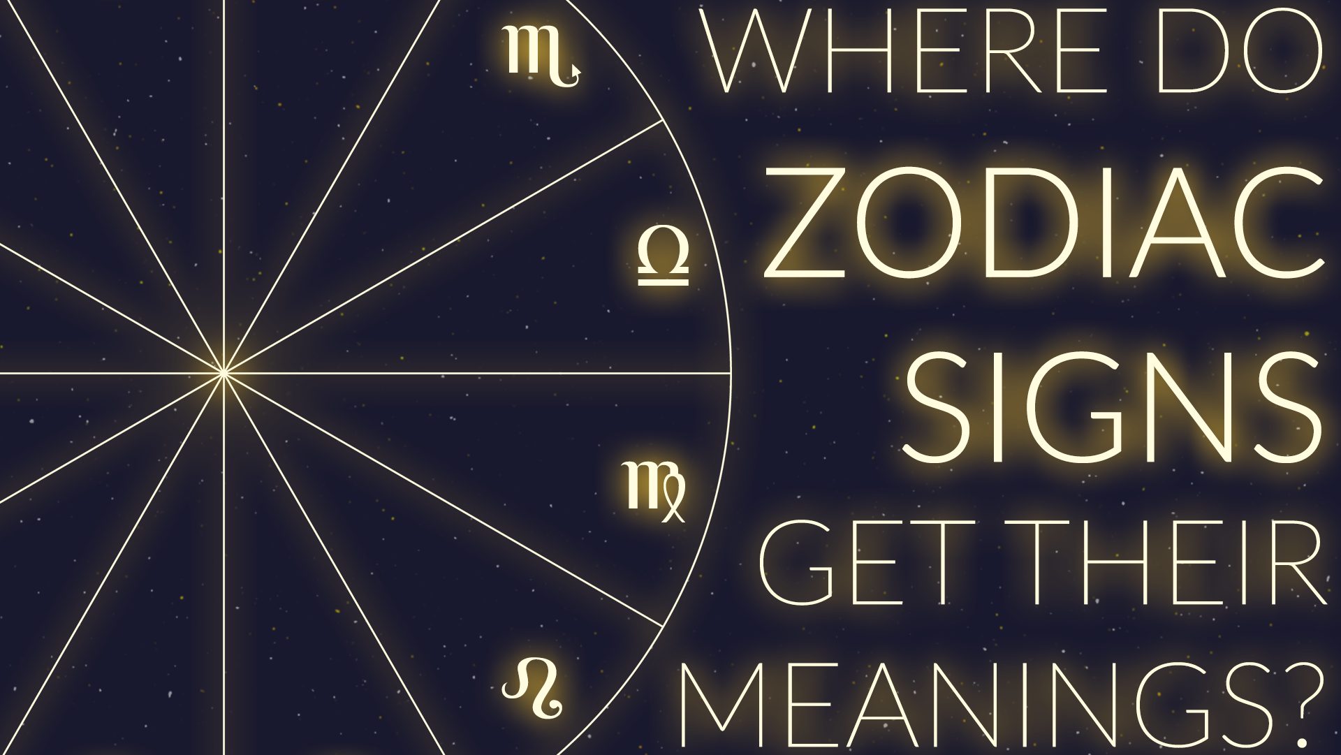 The 6 Components of Zodiac Signs ─ Graphics | Cups and Crowns •
