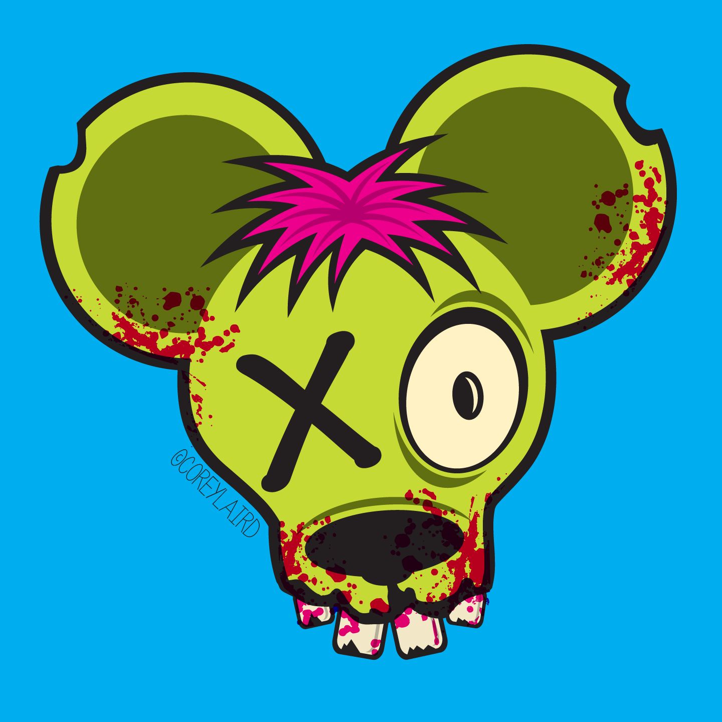 Zombie Mouse | My Creative Side | Pinterest