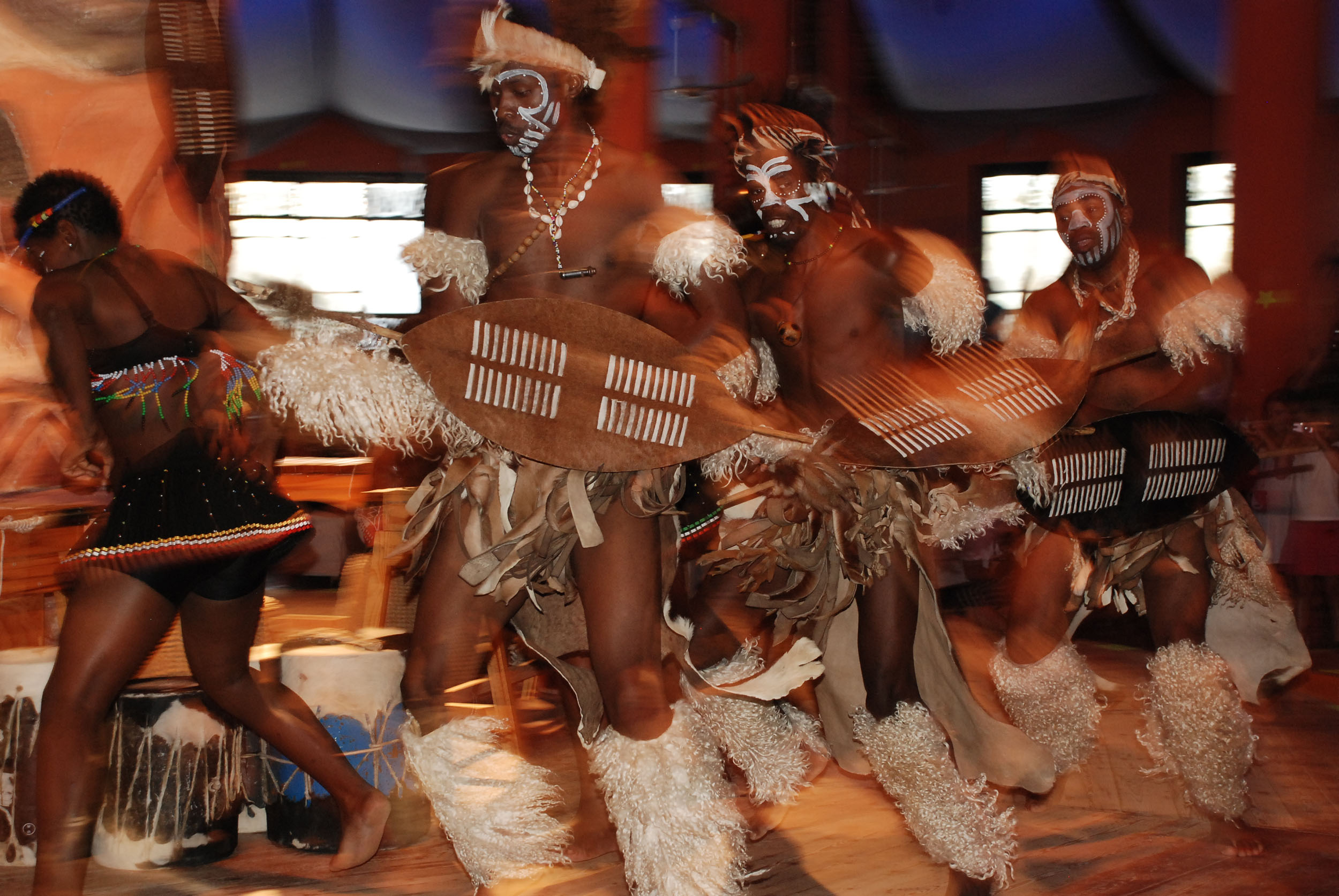 Zulu dancers photo