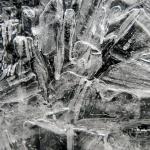 Free Image: Close-up of cracked ice texture | Libreshot Public ...