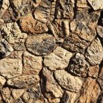 Stone Texture rock wall jagged rough brown masonry stock image ...