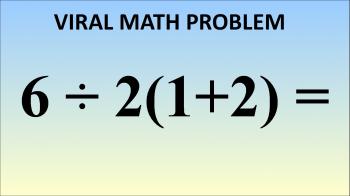 What is 6÷2(1+2) = ? The Correct Answer Explained - YouTube