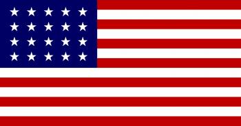 20 Star United States flag