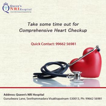 Take some time out for Comprehensive Heart Checkup For more details ...