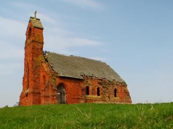 A derelict Church.