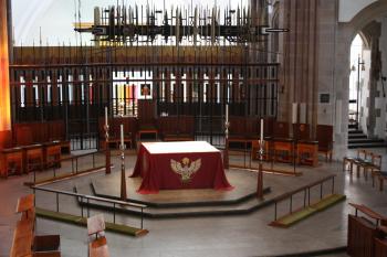A wide shot of the Sanctuary