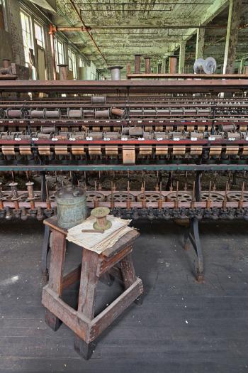 Abandoned Lonaconing Silk Mill - HDR