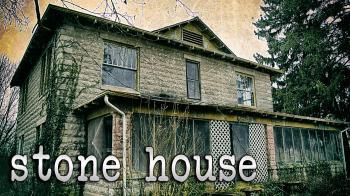 Sad & Lonely Abandoned Early 20th Century Stone House In Central ...