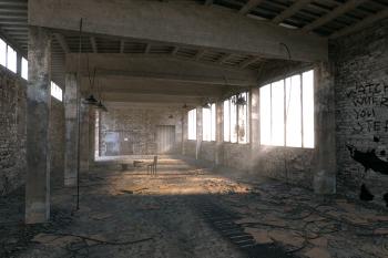 ArtStation - Abandoned warehouse - Interior Scene, Aurélien Martel