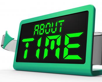 About Time Clock Shows Late Or Overdue