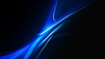 Abstract 3d render aero blue stripe graphic wallpaper | (82771)
