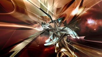 3d Render Abstract Multicolor Vector - WallDevil