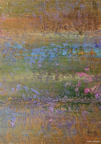 Abstract Art - Wall Pottery . . . . colored cement, stucco, venetion ...