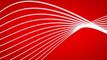 abstract background dancing lines abstract loop geometric Red And ...