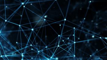 Abstract Motion Background - Digital Data Networks Loop Motion ...